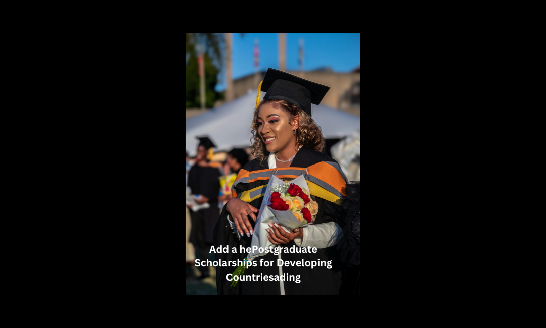 Postgraduate Scholarships for Developing Countries